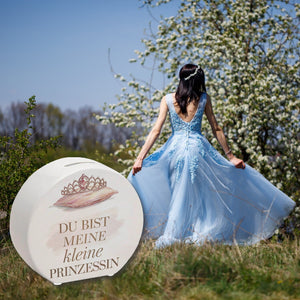 Meine kleine Prinzessin Spardose Tiara auf Kissen