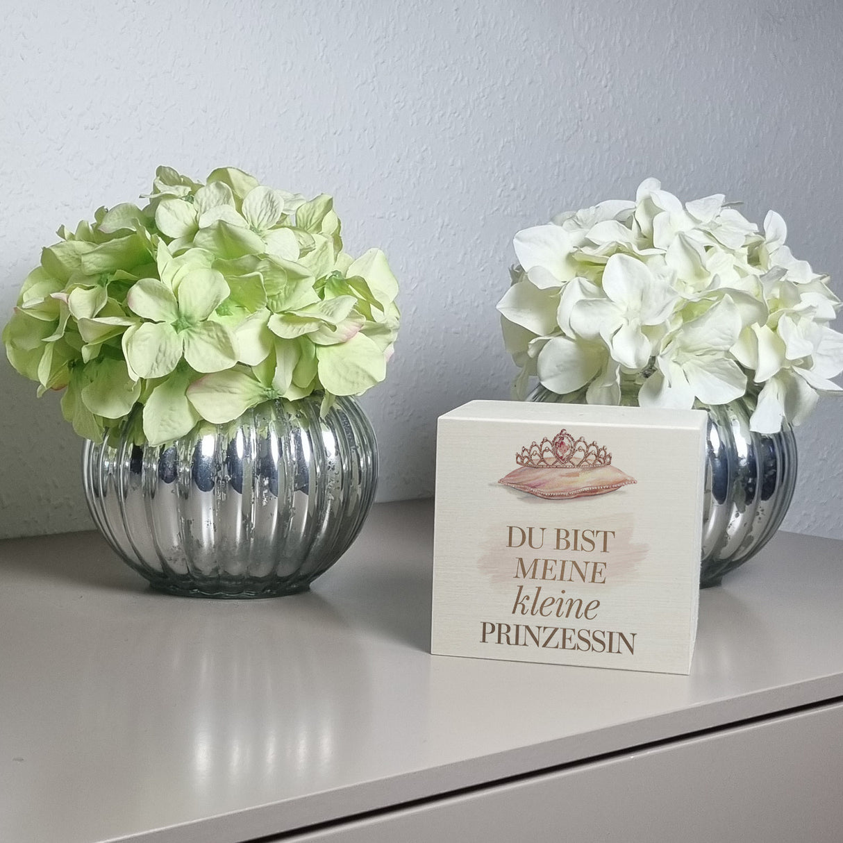 Meine kleine Prinzessin Spardose Tiara auf Kissen