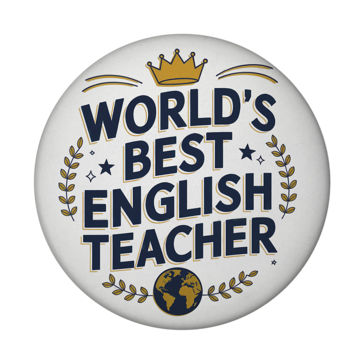 World´s best english teacher Magnet für Englischlehrer mit Spruch