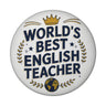 World´s best english teacher Magnet für Englischlehrer mit Spruch