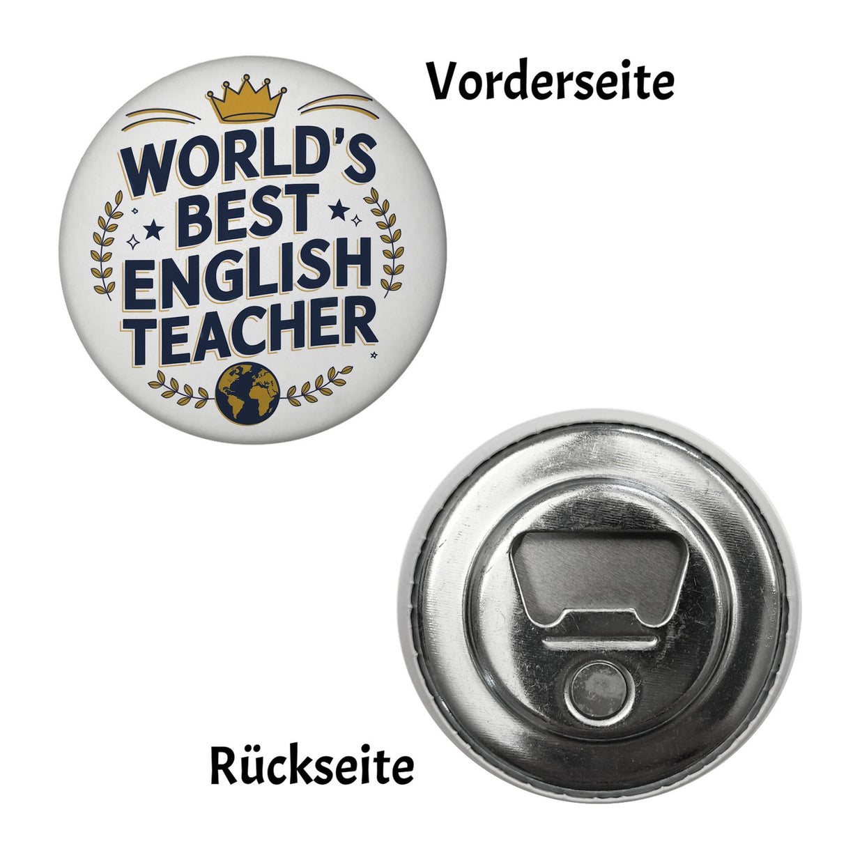 World´s best english teacher Magnet für Englischlehrer mit Spruch