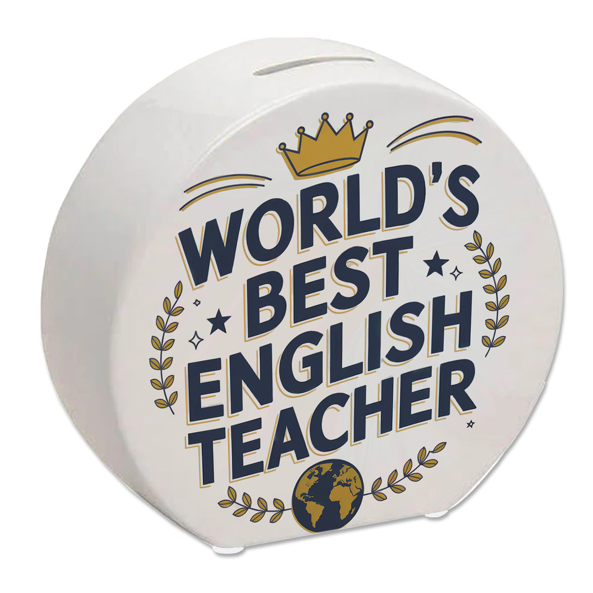 World´s best english teacher Spardose für Englischlehrer mit Spruch