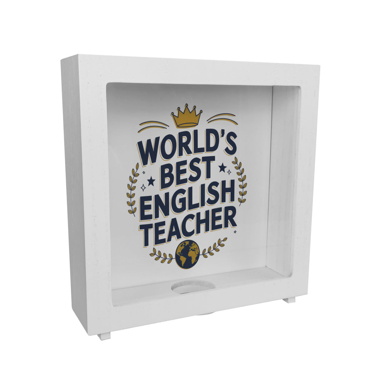World´s best english teacher Spardose für Englischlehrer mit Spruch