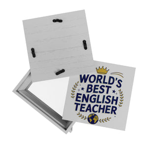 World´s best english teacher Spardose für Englischlehrer mit Spruch