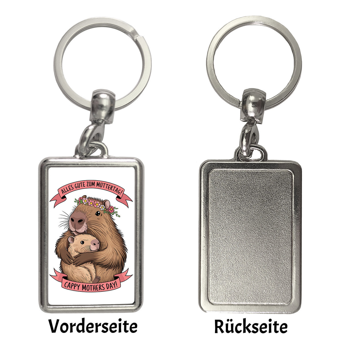Capybara - Alles Gute zum Muttertag Schlüsselanhänger