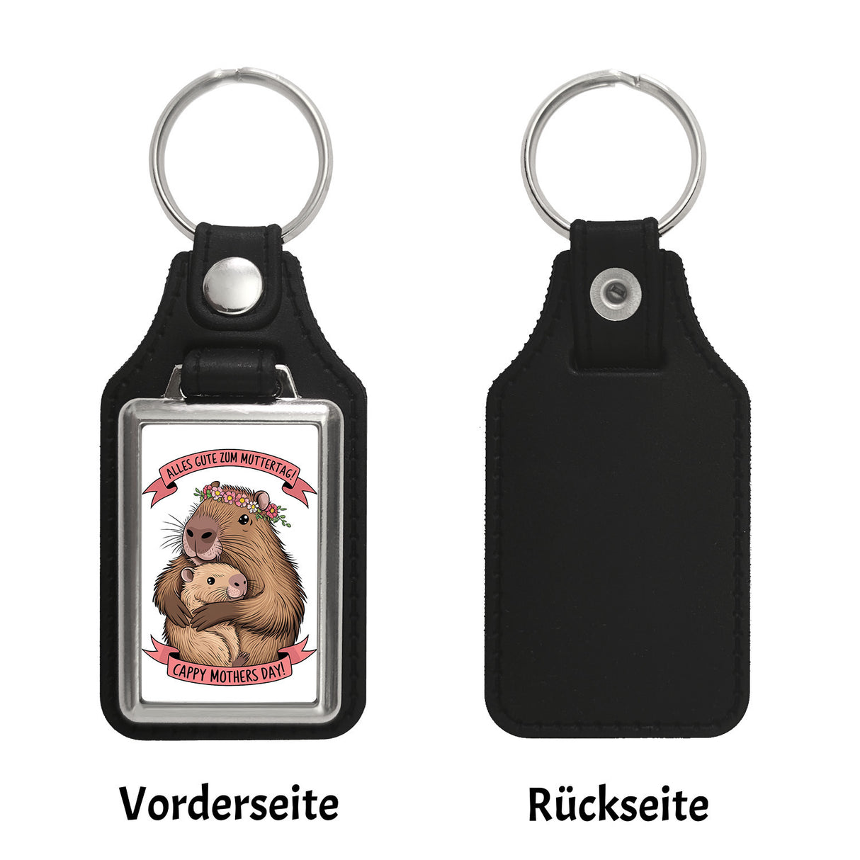 Capybara - Alles Gute zum Muttertag Schlüsselanhänger