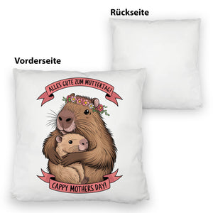 Capybara - Alles Gute zum Muttertag Kissen