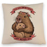 Capybara - Alles Gute zum Muttertag Kissen