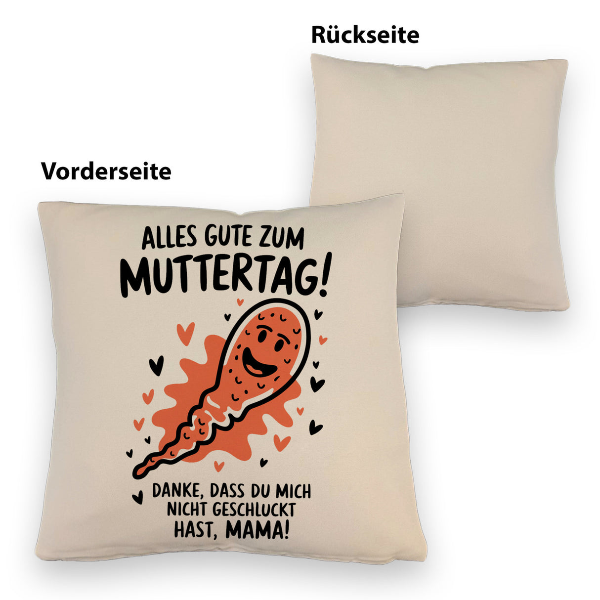 Samenzelle Kissen - Alles Gute zum Muttertag!
