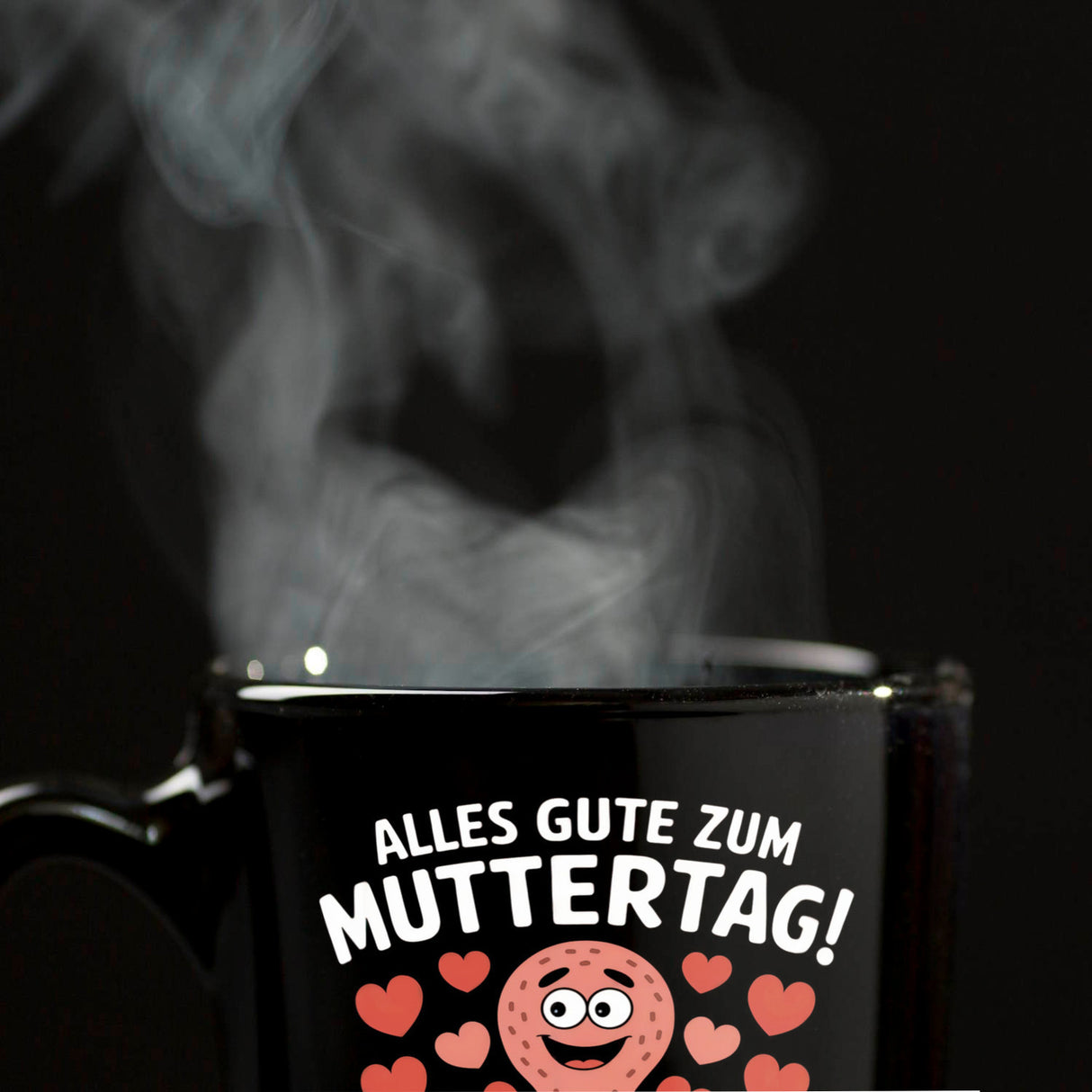 Alles Gute zum Muttertag! Tasse mit lustiger Samenzelle