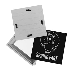 Spring Färt Spardose Pferd mt Springseil Cartoon