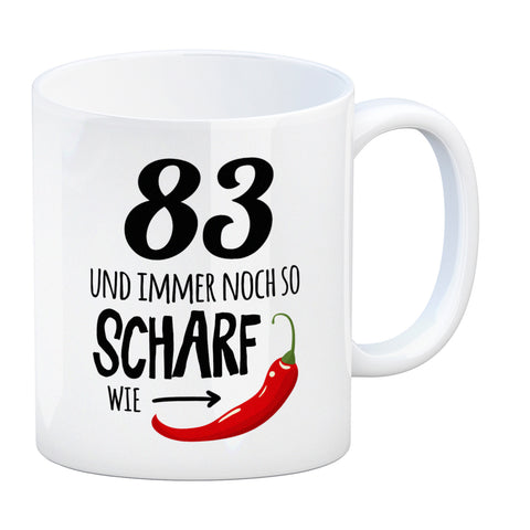 83 und immer noch so scharf wie Chili