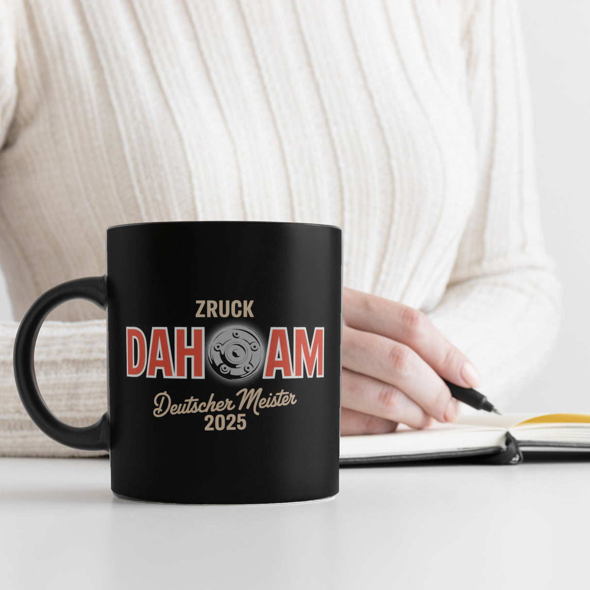 München Deutscher Meister 2025 Tasse - zruck dahoam