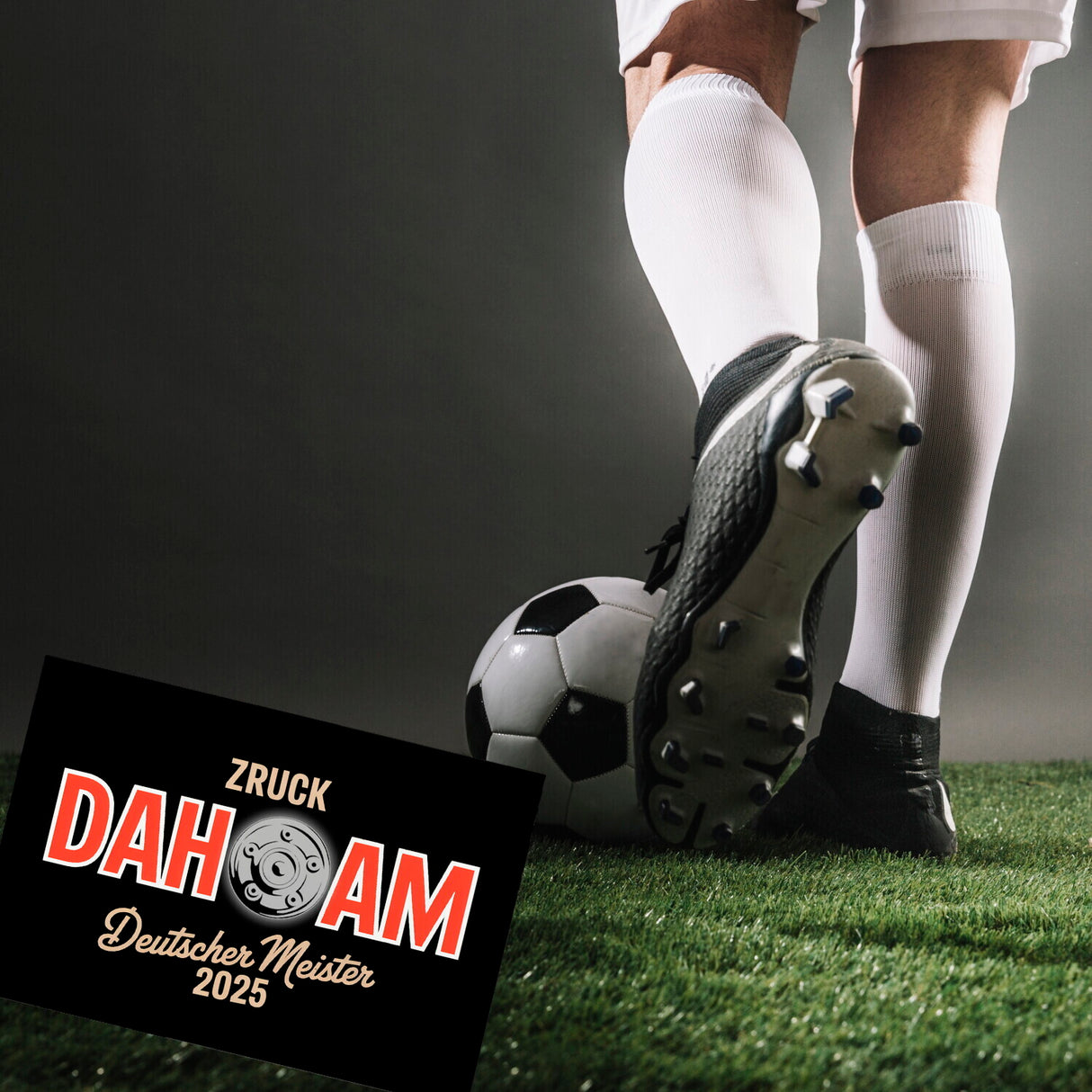 München Deutscher Meister 2025 Souvenir Souvenir Magnet - zruck dahoam
