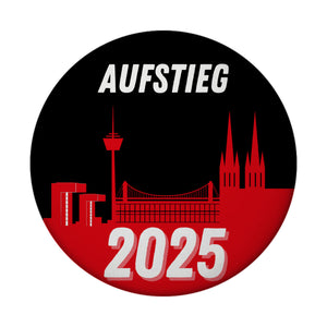 Köln Skyline Aufstieg 2025 Magnet für Köln-Fans