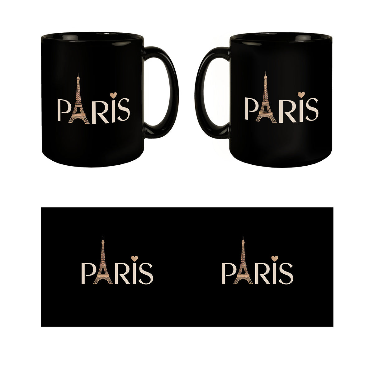 Paris Eiffelturm Tasse als Souvenir und Andenken