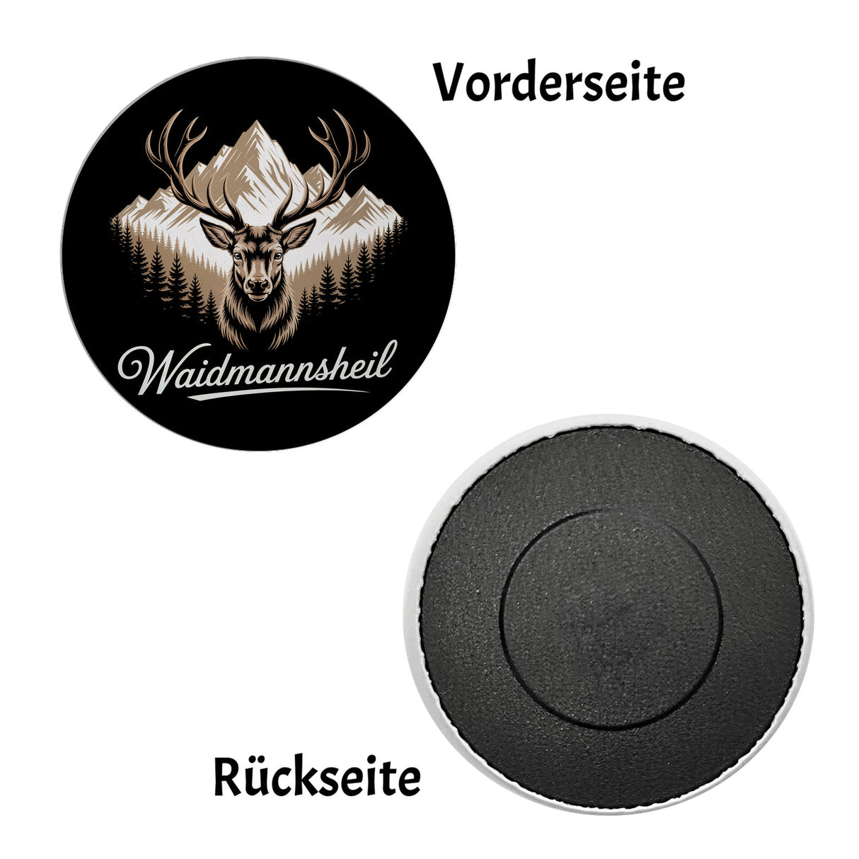 Hirsch vor Bergkulisse Waidmannsheil Magnet für Jäger