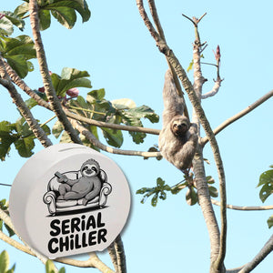 Faultier auf Couch Serial Chiller Spardose