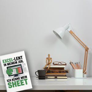 EXCEL-LENT in meinem Job Souvenir Souvenir Magnet für Excel-Profis