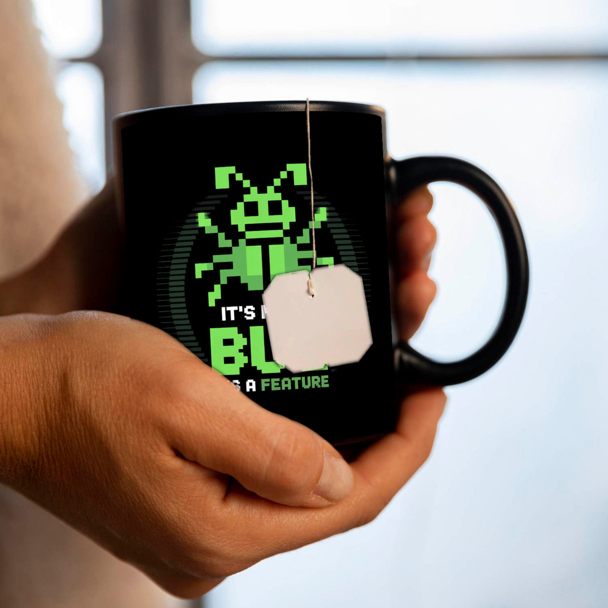 IT Tasse für Programmierer - It's not a bug it's a feature