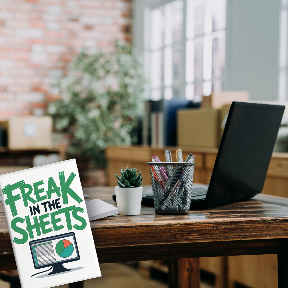 FREAK IN THE SHEETS Souvenir Souvenir Magnet für IT-Profis Excel