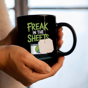 FREAK IN THE SHEETS Tasse für Programmierer