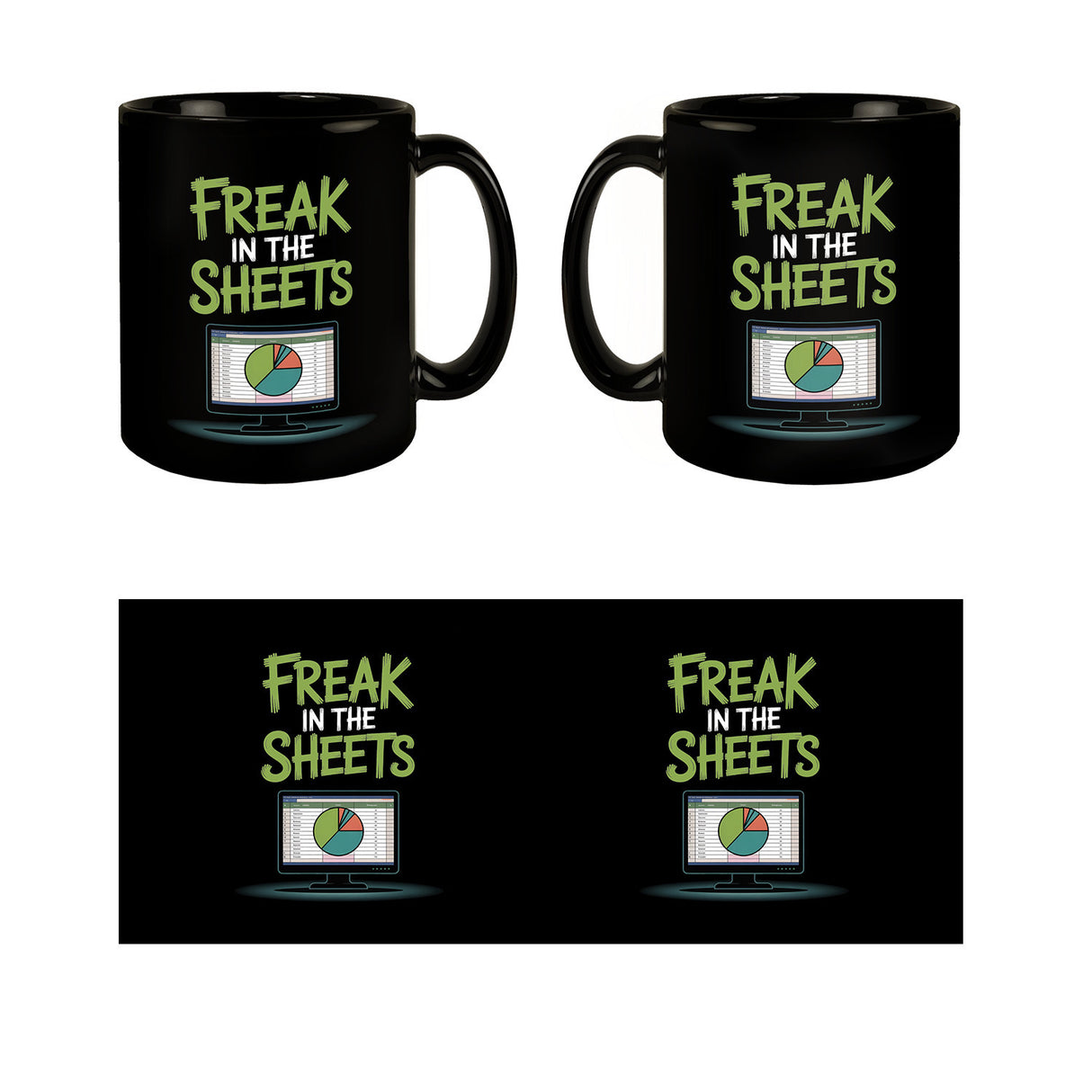 FREAK IN THE SHEETS Tasse für Programmierer