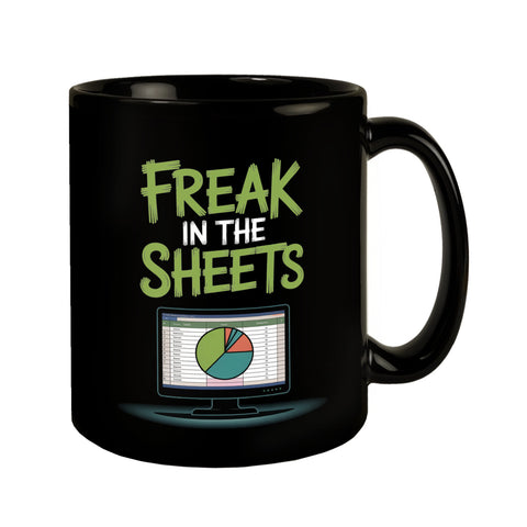 FREAK IN THE SHEETS Tasse für Programmierer