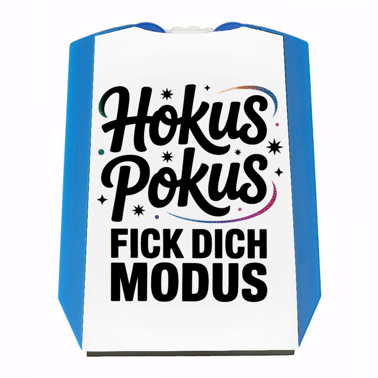Hokus Pokus Parkscheibe mit frechem Spruch