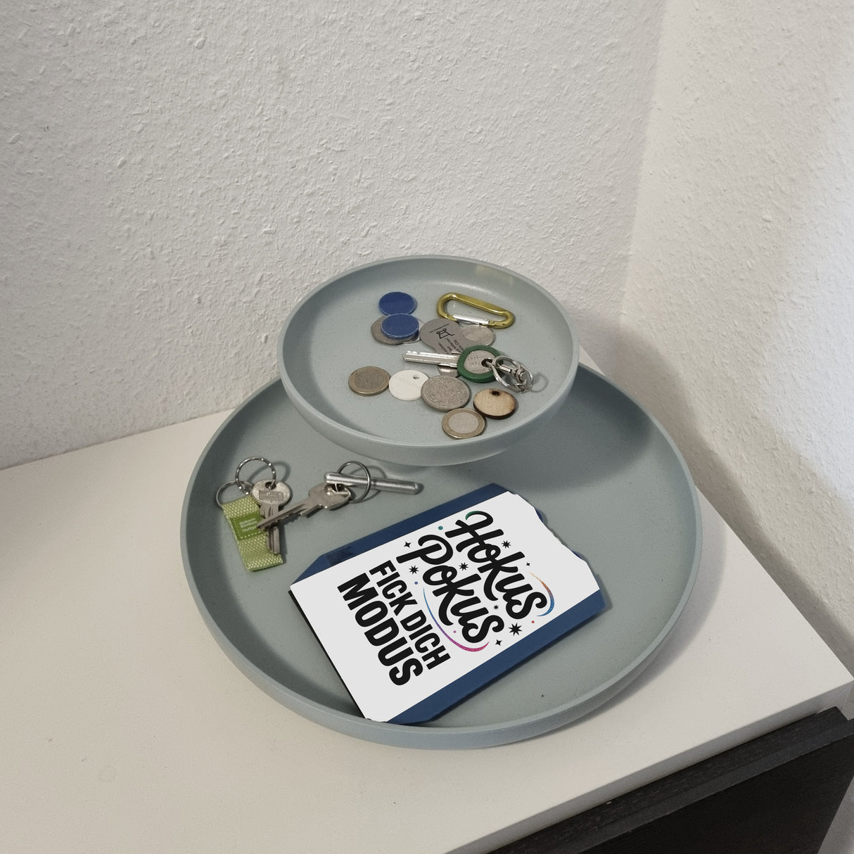 Hokus Pokus Parkscheibe mit frechem Spruch