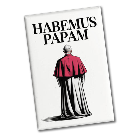 Papst HABEMUS PAPAM Souvenir Souvenir Magnet für Gläubige