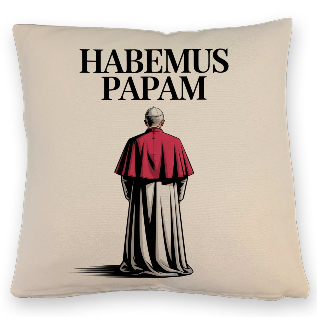 Papst HABEMUS PAPAM Kissen für Gläubige