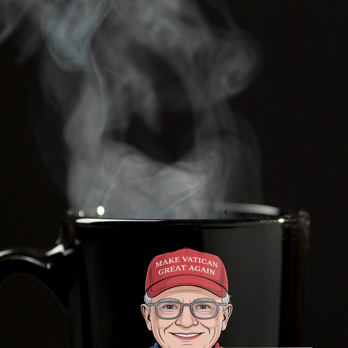 Amerikanischer Papst Satire Tasse - Make Vatican Great Again MVGA