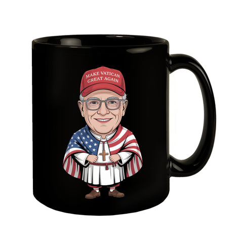 Amerikanischer Papst Satire Tasse - Make Vatican Great Again MVGA