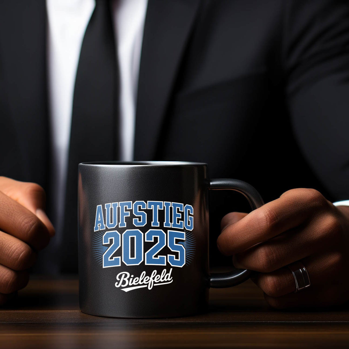 Bielefeld Aufstieg 2025 Tasse