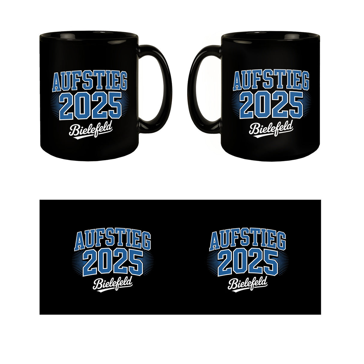 Bielefeld Aufstieg 2025 Tasse