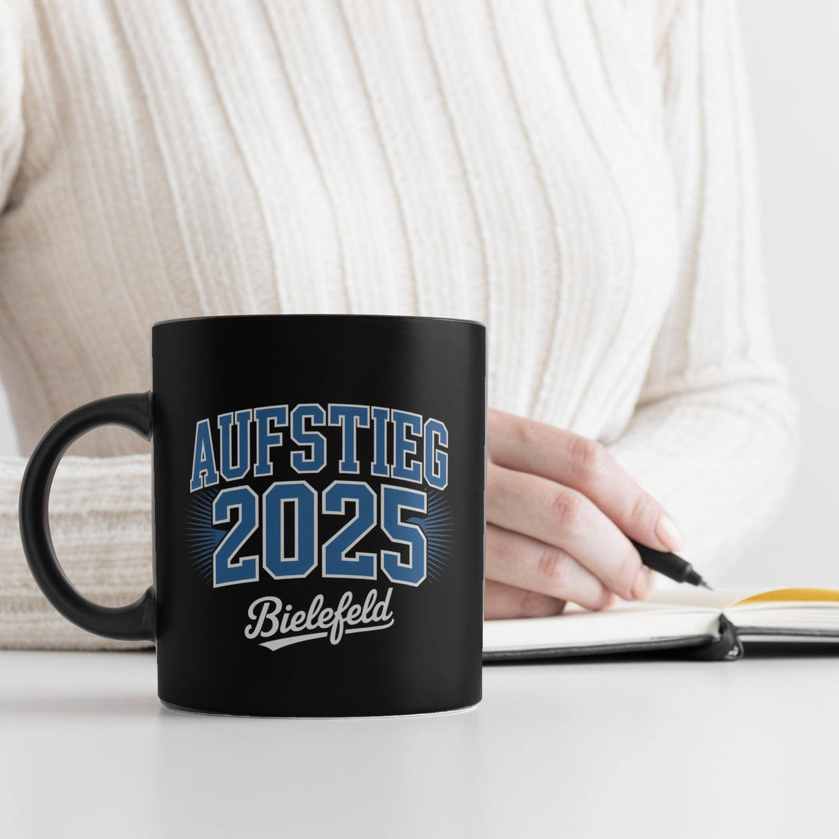 Bielefeld Aufstieg 2025 Tasse