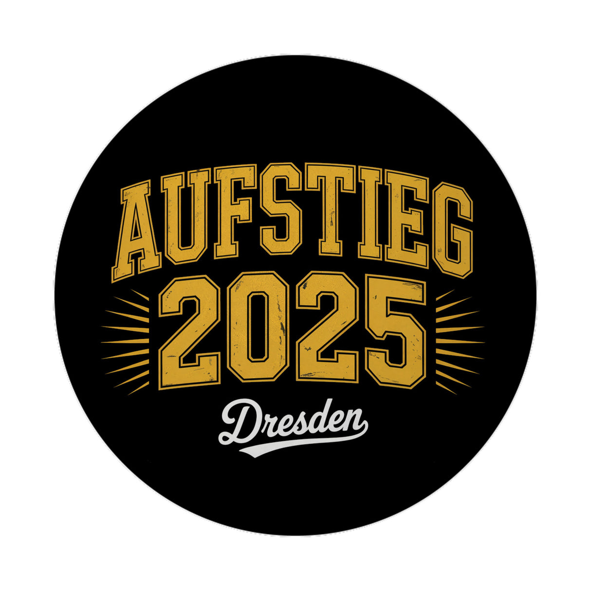 Dresden Aufstieg 2025 Magnet