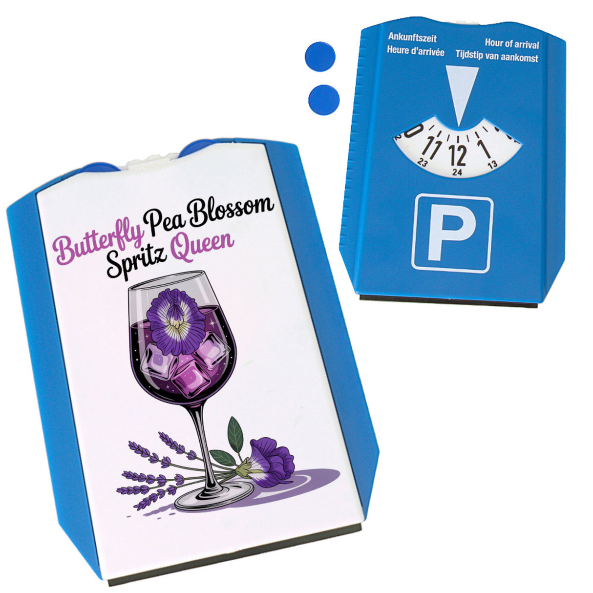Butterfly Pea Blossom Spritz Queen Parkscheibe