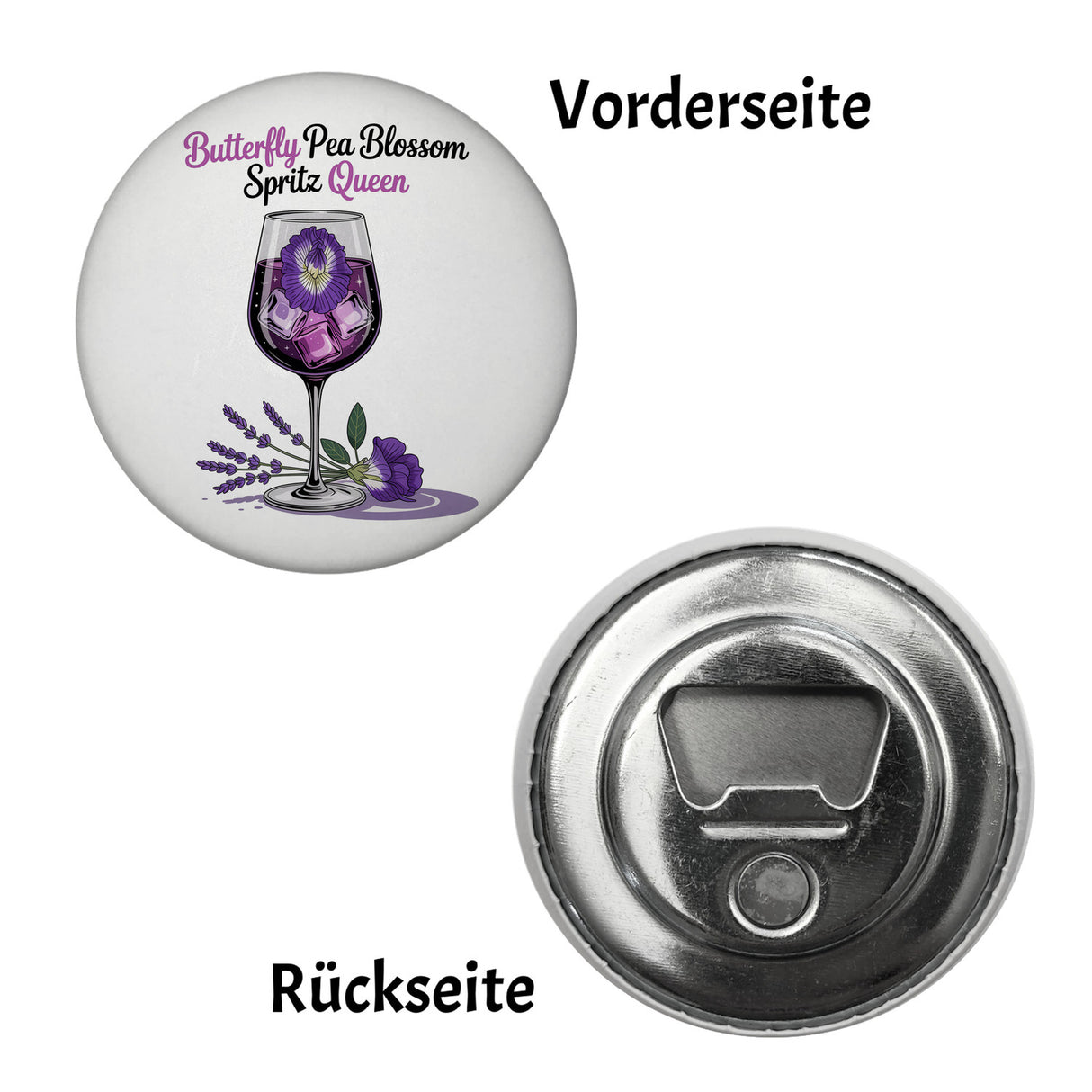 Butterfly Pea Blossom Spritz Queen Magnet