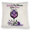 Butterfly Pea Blossom Spritz Queen Kissen