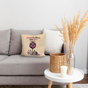 Butterfly Pea Blossom Spritz Queen Kissen