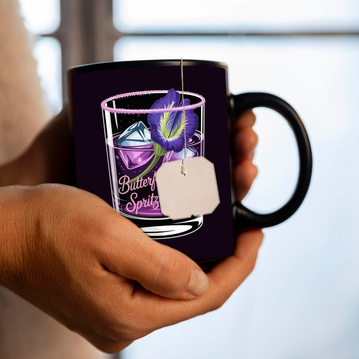 Butterfly Pea Blossom Spritz Queen Tasse
