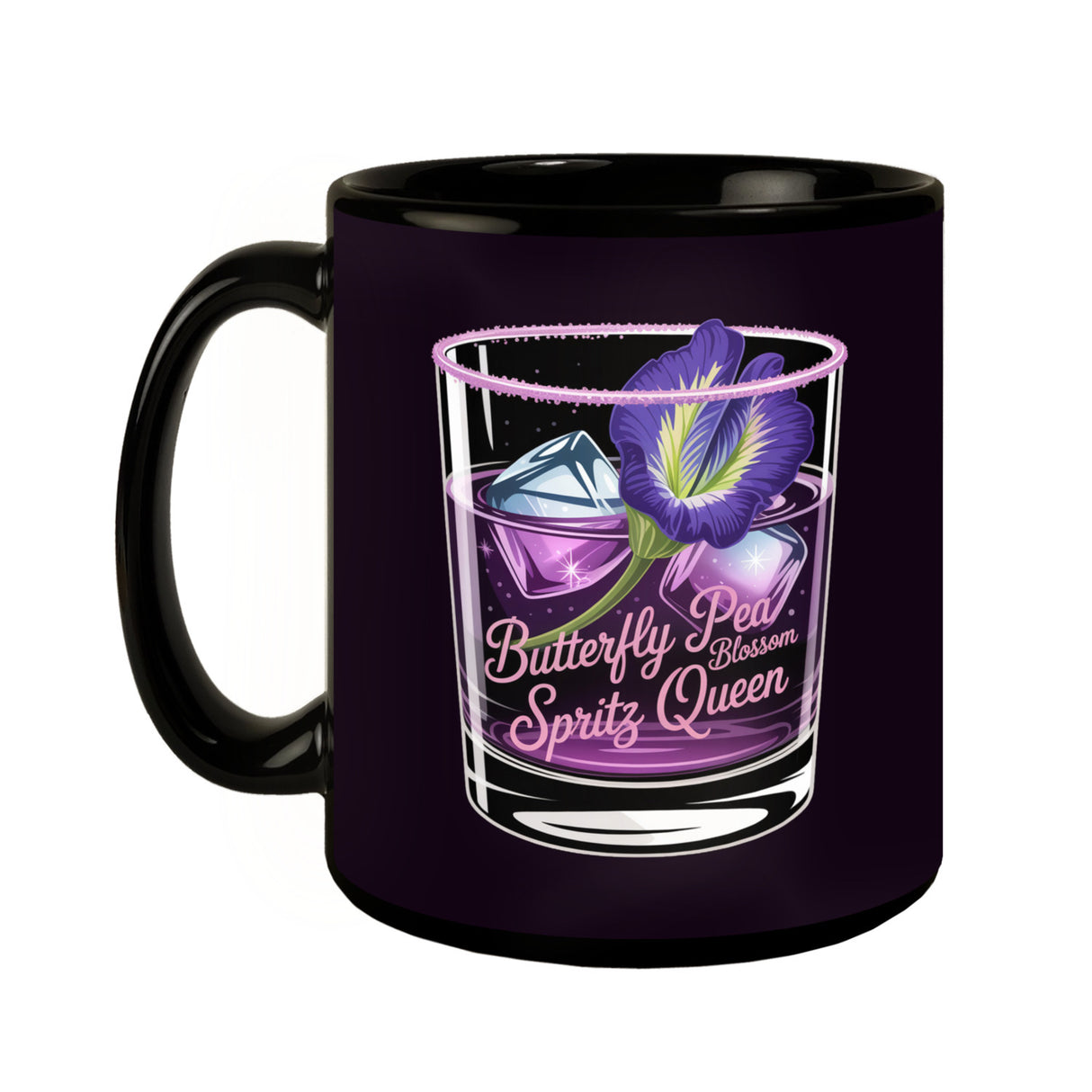 Butterfly Pea Blossom Spritz Queen Tasse