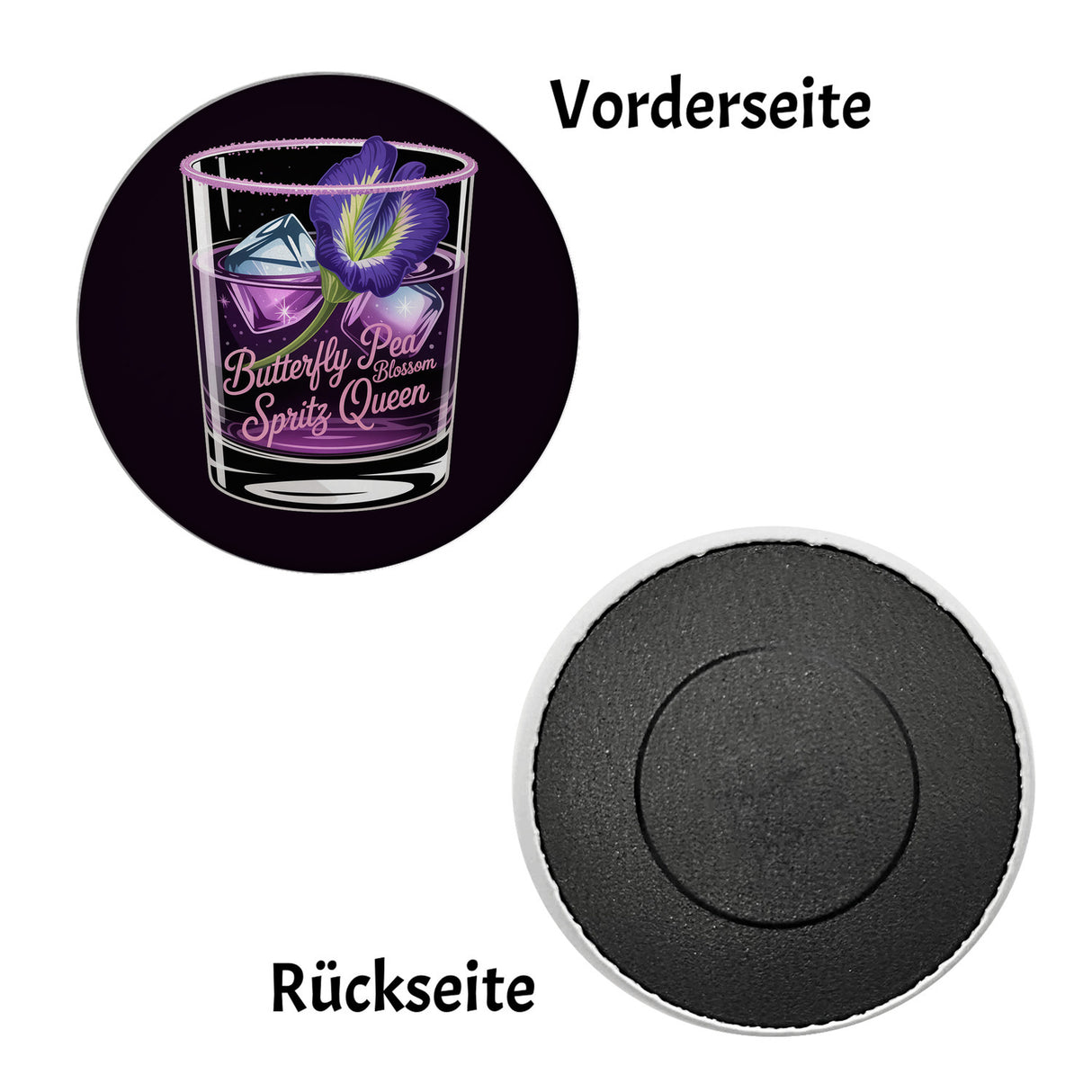 Butterfly Pea Blossom Spritz Queen Magnet