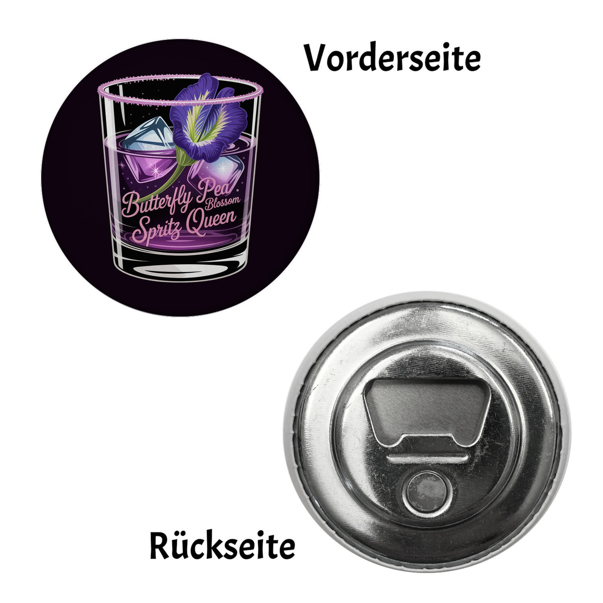 Butterfly Pea Blossom Spritz Queen Magnet