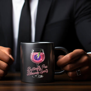 Butterfly Pea Blossom Spritz Tasse