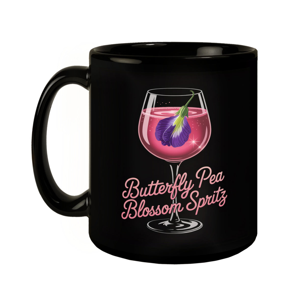 Butterfly Pea Blossom Spritz Tasse