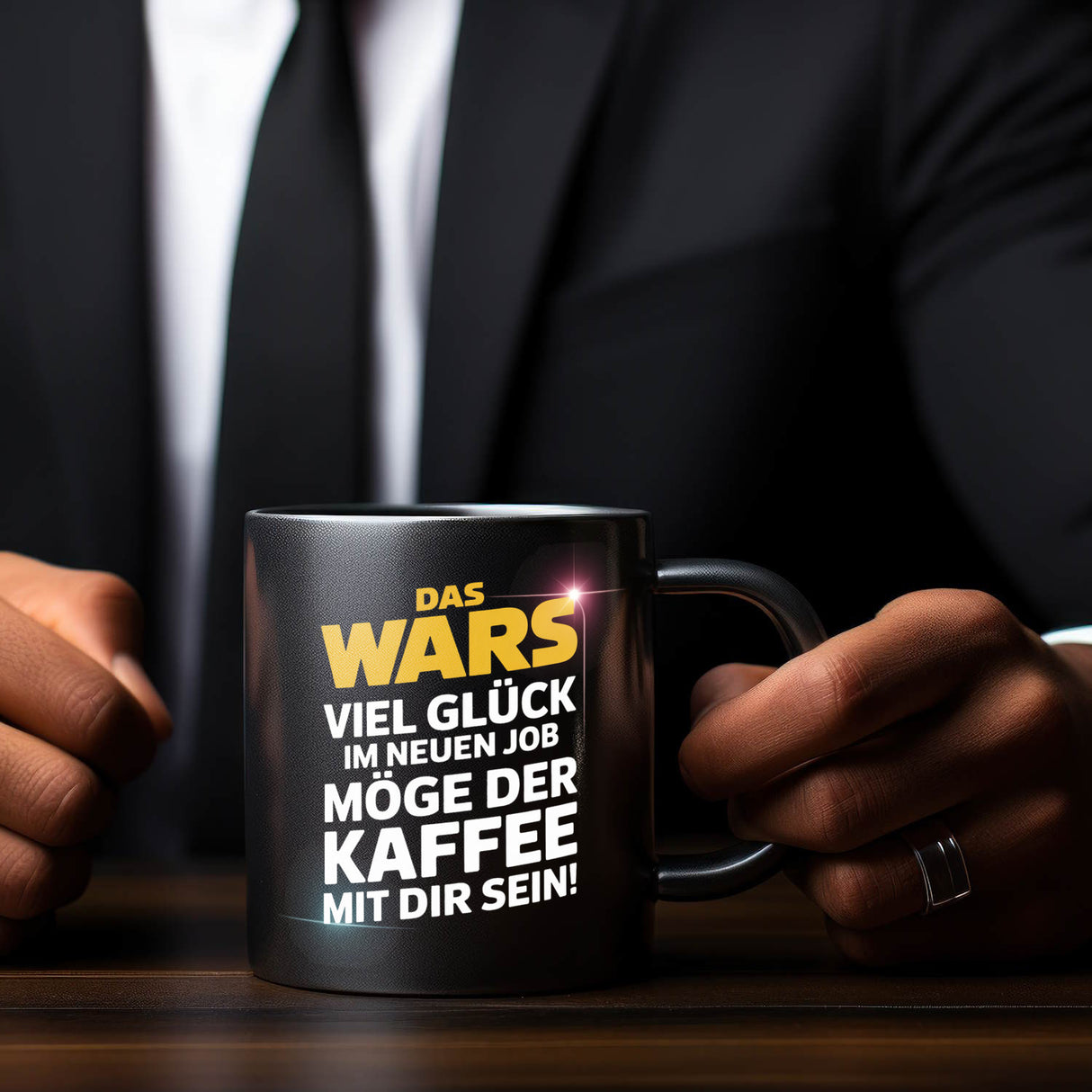 Das Wars Tasse Viel Glück im neuen Job