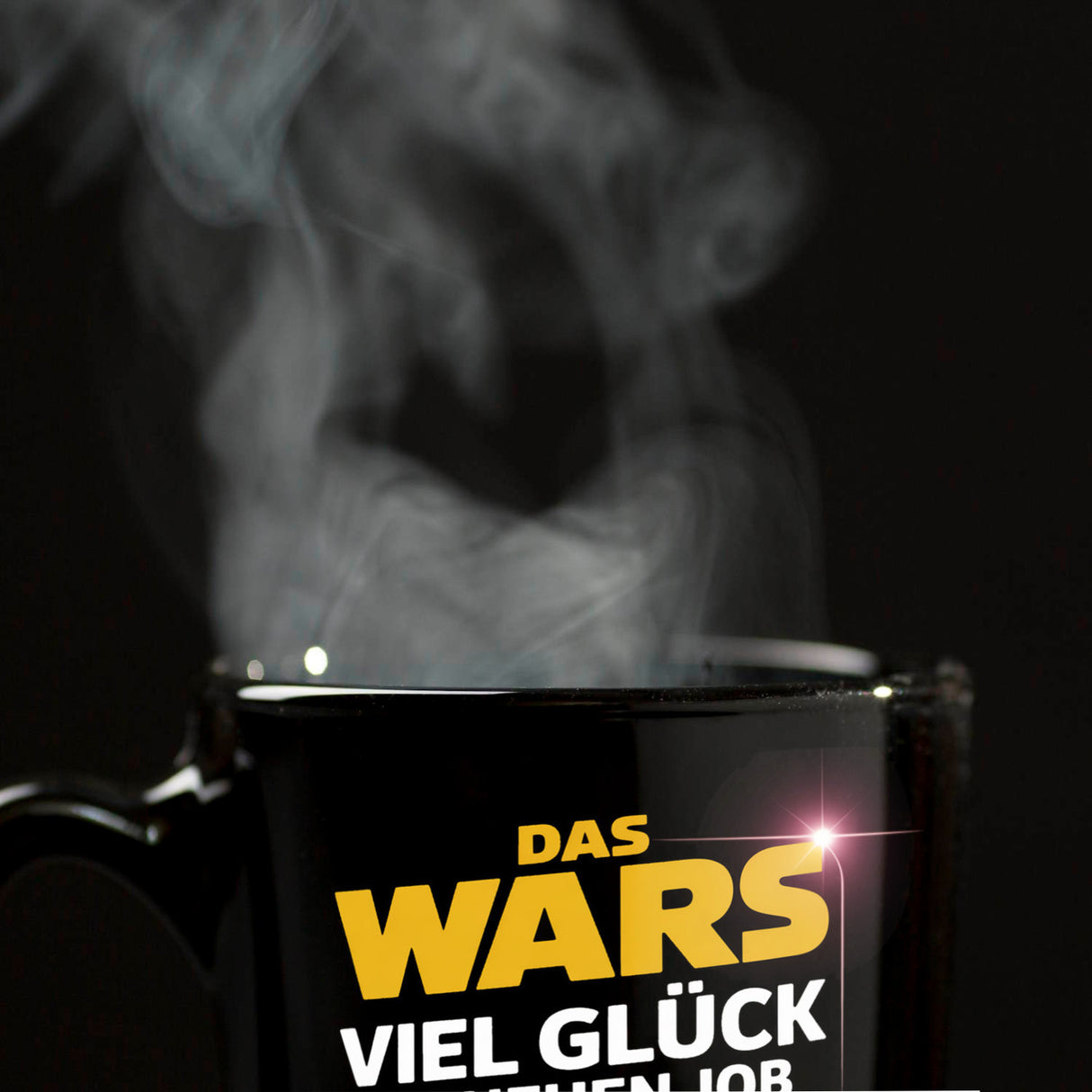 Das Wars Tasse Viel Glück im neuen Job
